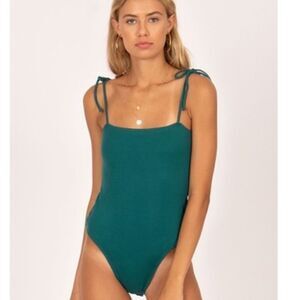 Emerald green bodysuit